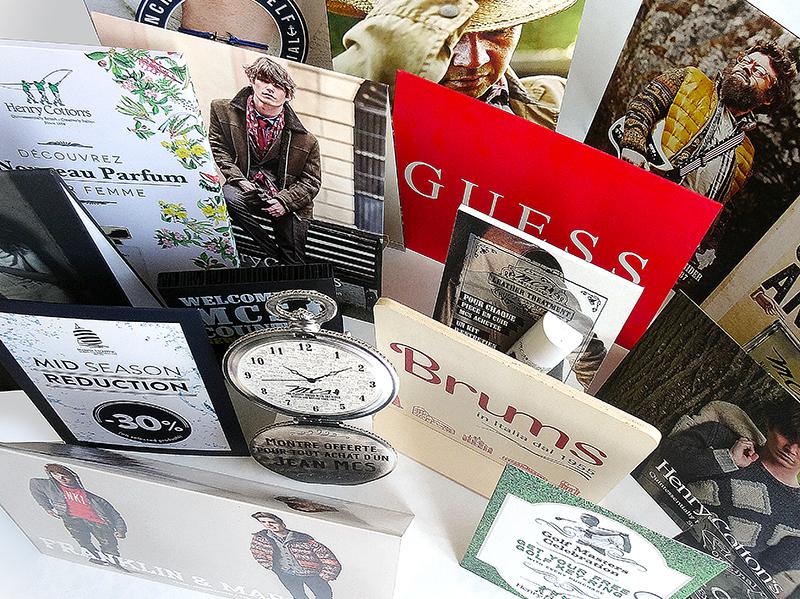 Espositori e cartelli vetrina