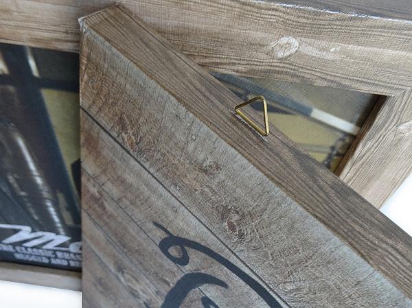 Imitazione quadro in k-mount con sistema di calamite per chiusura cornice